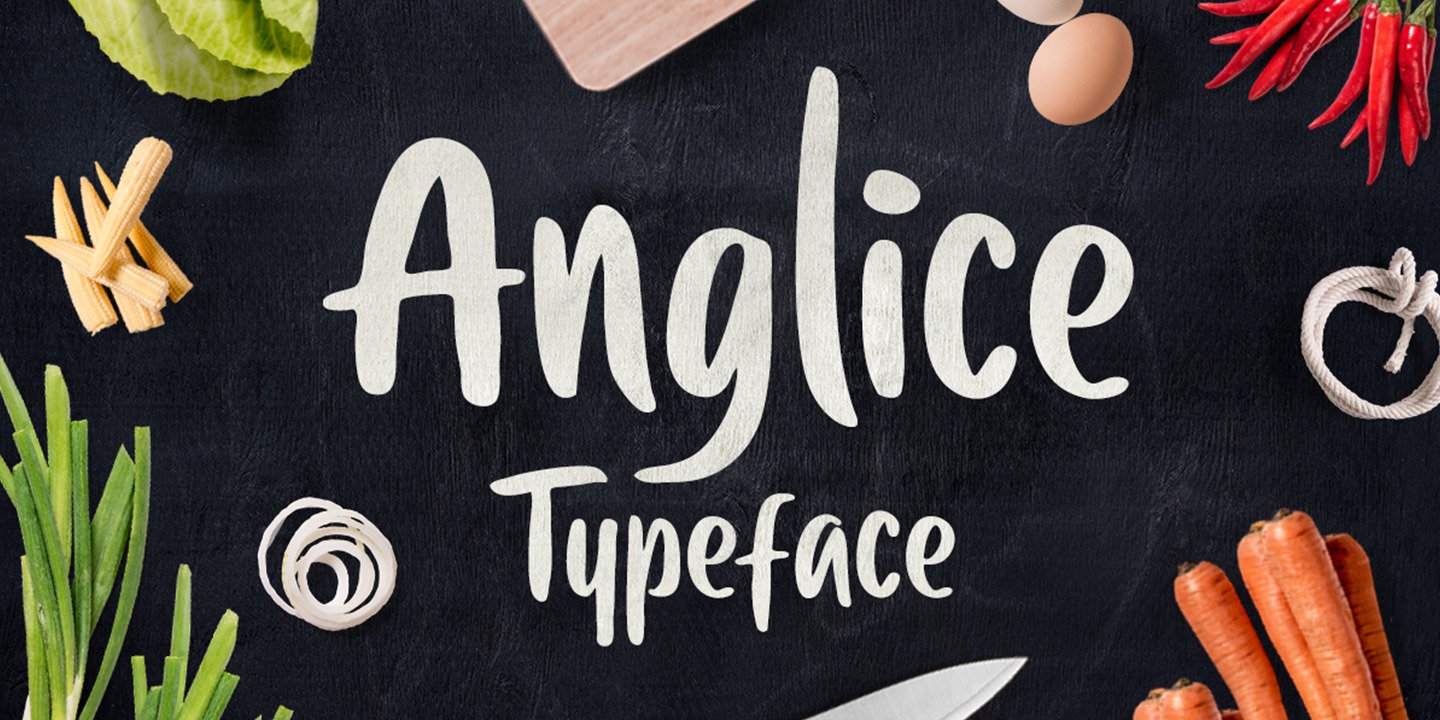 Anglice Font preview